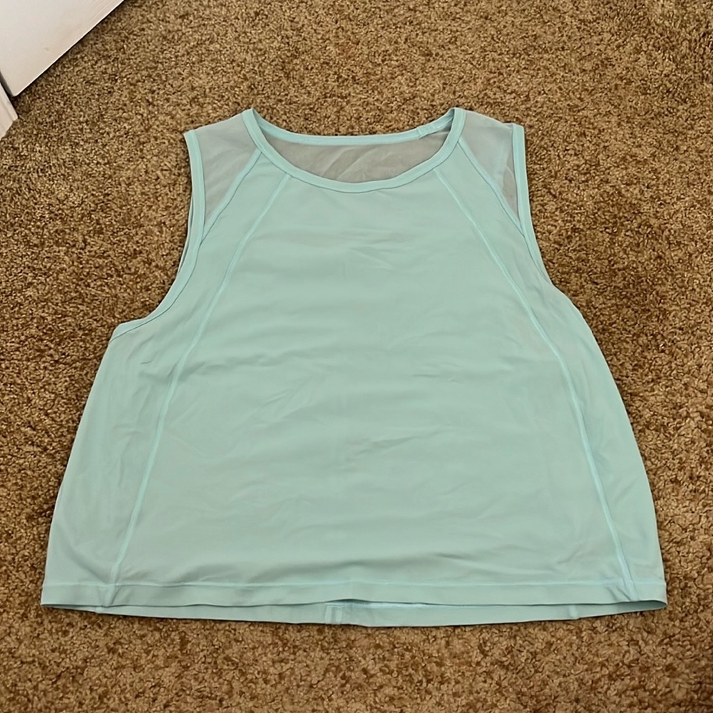 Lululemon Cropped Sculpt Tank